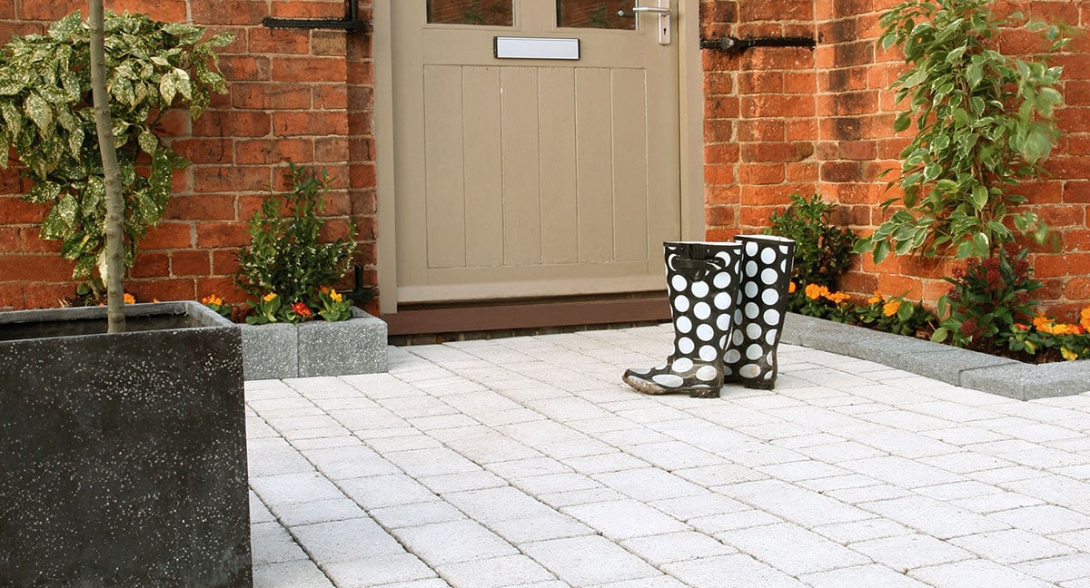 Formpave paving for domestic solutions from Forterra building products